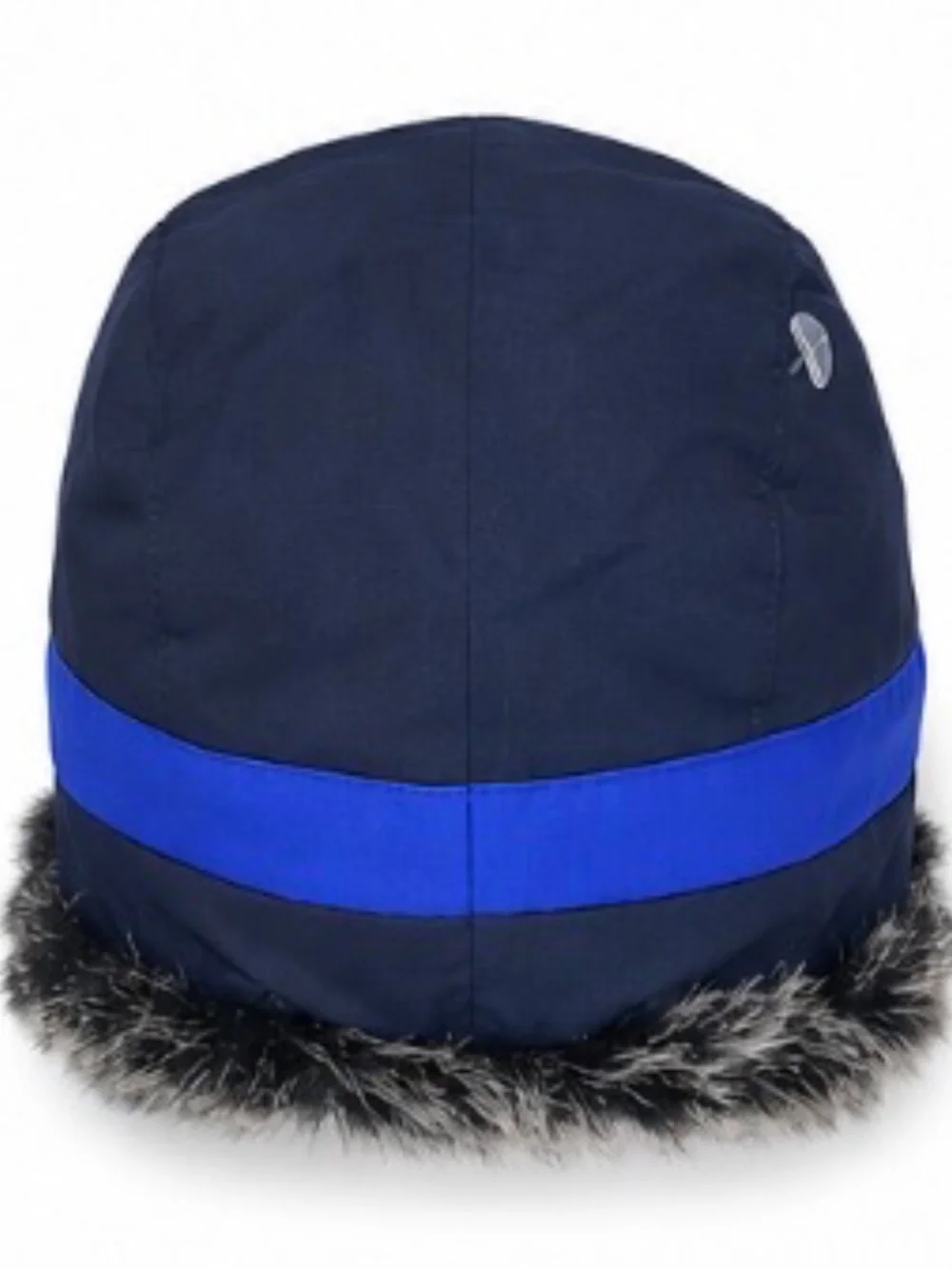 The Children's Place Kids Faux Fur Trapper Hat – Navy/Blue – Size M (2T–3T) – NW
